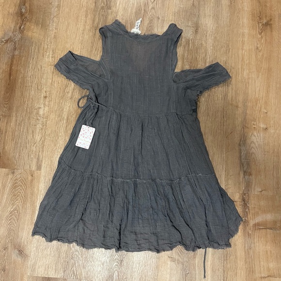 Free People Cold Shoulder Mini Dress - Picture 4 of 8